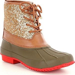 Gianni Bini sparkle duck boots- only worn once!
